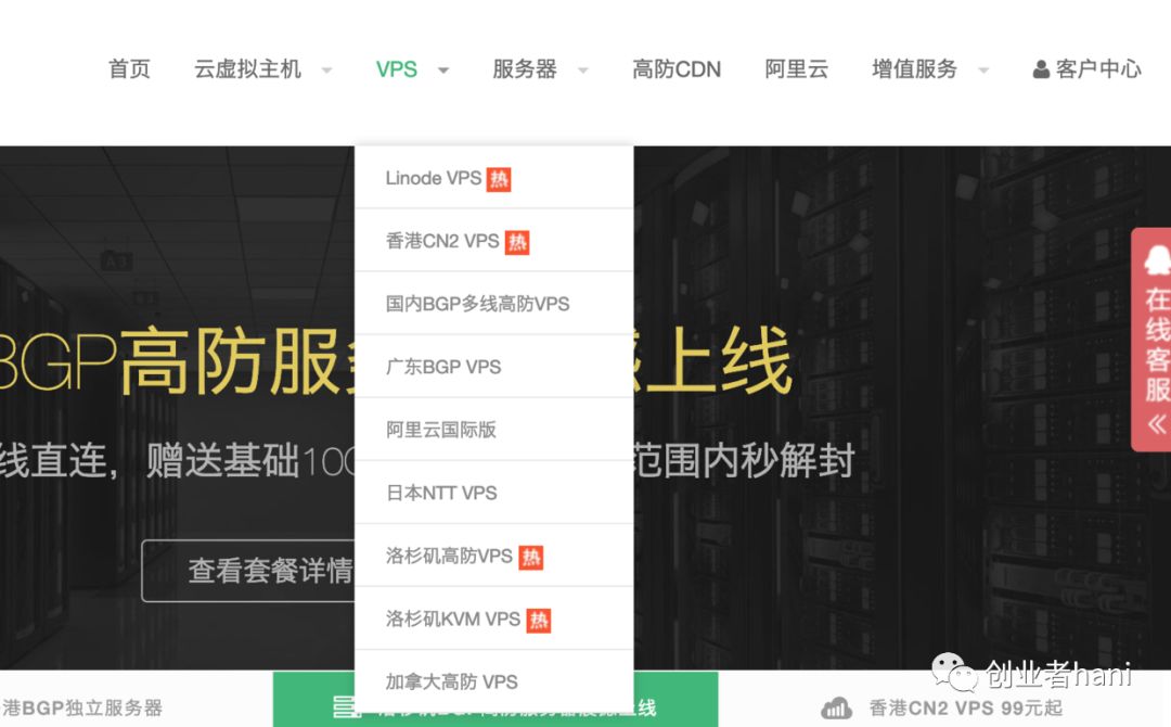 选购 vps 必知：市场水深，大中小公司特点全解析插图3