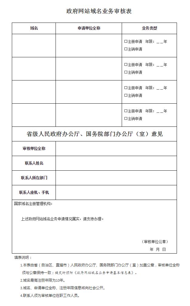 国务院办公厅关于加强政府网站域名管理的通知及实施措施插图1